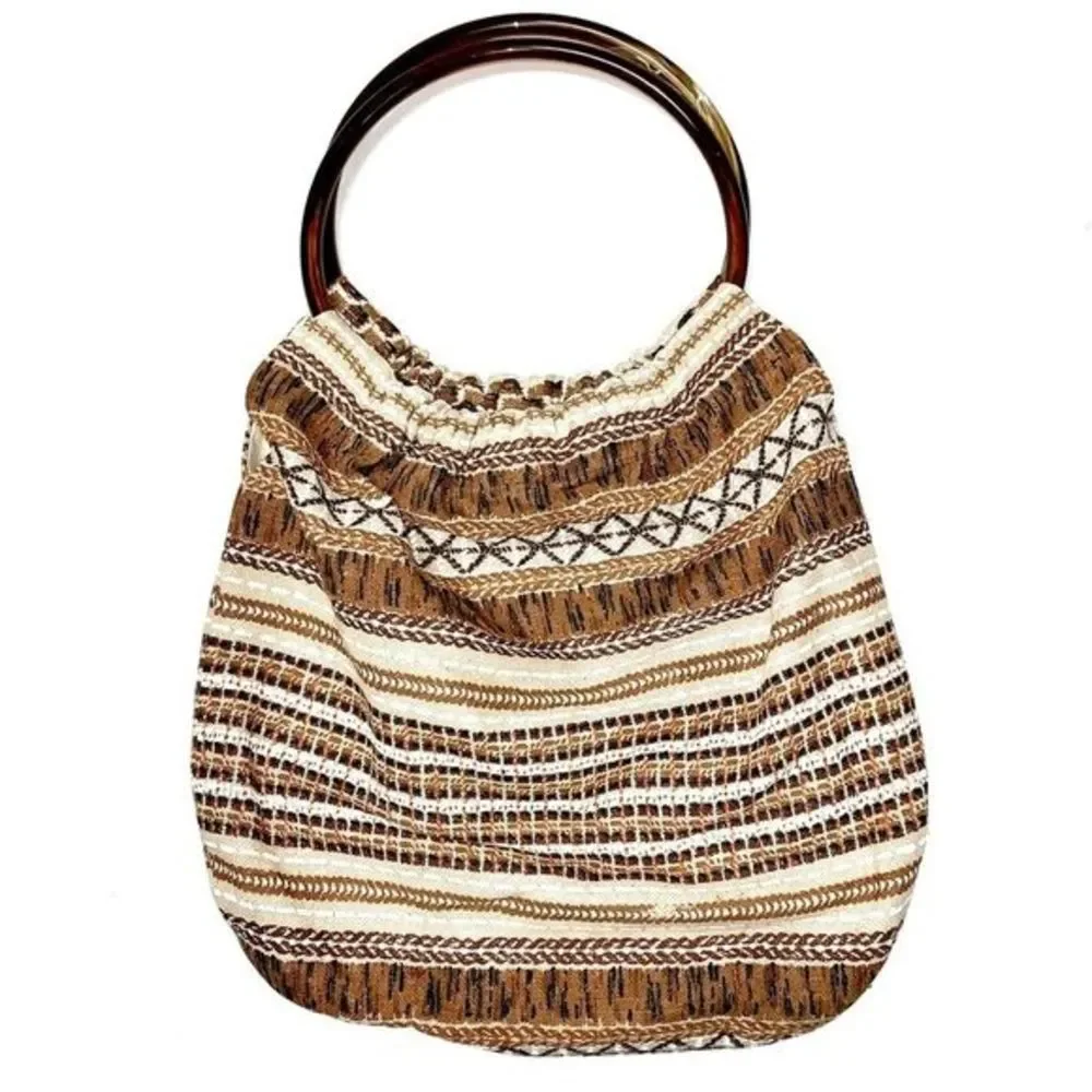 reversible handmade boho bag